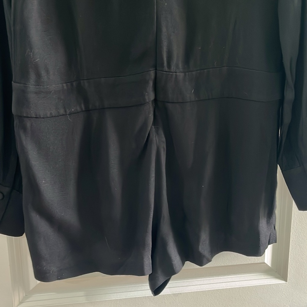 Ella Moss Black Long Sleeve Romper - Picture 8 of 10